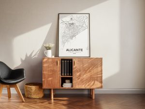 Mapa de Alicante