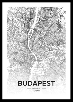 Mapa de Budapest
