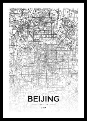 Mapa de Beijing