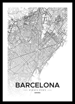 Mapa de Barcelona