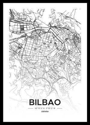 Mapa de Bilbao
