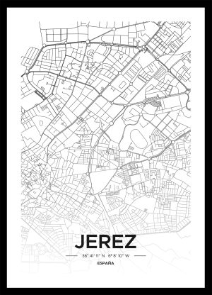 Mapa de Jerez de la Frontera
