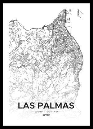 Mapa de Las Palmas