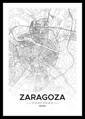 Mapa de Zaragoza